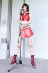 cosplay default_costume houtou_singi meiko microphone pantyhose skirt vest vocaloid rating:Safe score:0 user:Log