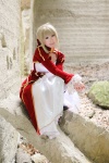 blonde_hair boots braid cosplay dress fate/series fate/stay_night kamui_arisa red_moon saber rating:Safe score:0 user:nil!