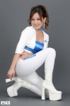 aoba_chieri boots choker cleavage jacket ponytail race_queen rq-star_604 trousers tubetop rating:Safe score:0 user:nil!