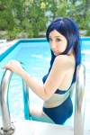 armband bikini blue_hair cosplay kuga_natsuki miyuki my-hime pool swimsuit rating:Safe score:0 user:nil!
