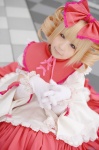 blonde_hair cosplay dress drill_hair elbow_gloves gloves hairbow mary_marguritte princess_curls princess_nightmare shawl twin_drills twintails yuuni rating:Safe score:0 user:nil!