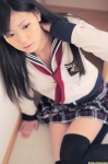dgc_0969 pleated_skirt sailor_uniform school_uniform shinohara_saemi skirt thighhighs zettai_ryouiki rating:Safe score:0 user:nil!