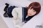 anegasaki_nene cardigan cosplay iroha_(ii) love_plus pantyhose pleated_skirt sailor_uniform school_uniform skirt rating:Safe score:0 user:nil!