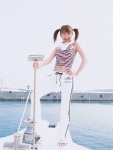 trousers tubetop twintails visor vyj_018 wakatsuki_chinatsu rating:Safe score:0 user:nil!