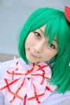 aqua_hair blouse cosplay jumper macross macross_frontier miyasaka ranka_lee top_hat rating:Safe score:0 user:nil!