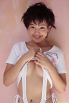 aida_sakura cleavage dgc_0801 monokini one-piece_swimsuit side-tie swimsuit tshirt rating:Safe score:0 user:nil!