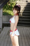 bikini_top hello_project_digital_books_82 okai_chisato ponytail shorts swimsuit rating:Safe score:0 user:nil!