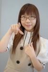 cosplay fukamachi_himari glasses iida_akino school_uniform w_wish rating:Safe score:0 user:nil!