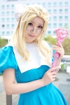 blonde_hair cosplay glasses looking_over_glasses momoneko_haru shirayuri_hime zone-00 rating:Safe score:0 user:darkgray