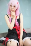 boots cosplay dress guilty_crown hiiragi_haruka pink_hair yuzuriha_inori rating:Safe score:4 user:nil!