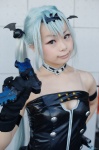 alice_(queen's_gate) armband choker cleavage cosplay dress guns hair_clips queen's_blade queen's_gate silver_hair suu twintails rating:Safe score:0 user:nil!