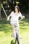 bicycle blouse kawashima_umika shorts wpb_118 rating:Safe score:0 user:nil!