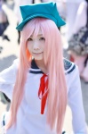 air_gear cosplay hat pink_hair sailor_uniform school_uniform simca you_(ii) rating:Safe score:2 user:nil!