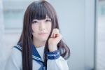 blouse cosplay harumiya_yun original sailor_uniform scarf school_uniform rating:Safe score:0 user:pixymisa