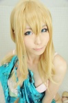 assam bathroom blonde_hair bra cosplay haruka k-on! kotobuki_tsumugi panties rating:Safe score:0 user:nil!