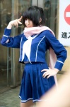 blouse cosplay enako love_plus pleated_skirt sailor_uniform scarf school_uniform skirt takane_manaka rating:Safe score:1 user:pixymisa