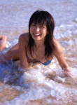 1_or_8 beach bikini cleavage kawamura_yukie ocean swimsuit wet rating:Safe score:0 user:nil!