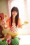 akiyama_rina cardigan dgc_0575 food kitchen ruffles shorts striped thighhighs tubetop rating:Safe score:1 user:nil!