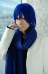 blazer blue_hair cosplay crossplay dress_shirt izaberu kaito scarf vocaloid rating:Safe score:0 user:nil!