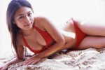 beach bikini cleavage kawamura_yukie side-tie_bikini swimsuit typhoon rating:Safe score:1 user:nil!