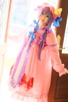 amatsuka_miyu cosplay dress hat patchouli_knowledge purple_hair robe touhou rating:Safe score:0 user:nil!