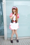 apron asahina_mikuru cosplay hairband jin maid maid_uniform red_hair ribbons suzumiya_haruhi_no_yuuutsu rating:Safe score:2 user:pixymisa