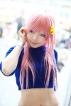 braid cosplay diebuster midriff namada nono pink_hair sweater rating:Safe score:0 user:nil!