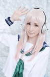 cosplay headphones ishiori_arie nitro_super_sonic pink_hair sailor_uniform school_uniform super_soniko rating:Safe score:0 user:nil!
