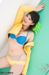 bikini cleavage girlz_high jacket striped swimsuit taneda_chieri rating:Safe score:0 user:nil!