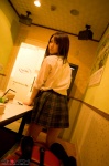 ass blouse costume girlz_high kneesocks pleated_skirt school_uniform side-b_032 skirt sorami tie rating:Safe score:1 user:nil!