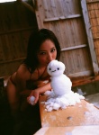 beautiful_snow_scenery_in_akita bikini onsen sasaki_nozomi side-tie_bikini snowman swimsuit wet rating:Safe score:1 user:nil!