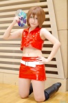 boots cosplay croptop default_costume kneehighs meiko minasaka_jun miniskirt skirt vocaloid rating:Safe score:0 user:nil!