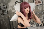 bed bra colors cosplay garter_belt nagisa_mark-02 original panties purple_hair rating:Safe score:1 user:nil!
