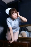 ass bikini_bottom cosplay dress maiko nurse nurse_cap nurse_uniform original pantyhose seifuku_zukan_5 swimsuit rating:Safe score:1 user:nil!