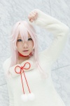 blue_eyes choker cosplay k neko_(k) pink_hair sasa sweater rating:Safe score:0 user:pixymisa