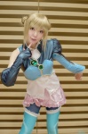 aaeru blonde_hair cosplay dress pantyhose shiki simoun thighhighs rating:Safe score:0 user:nil!