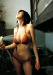 bikini cleavage hito hoshino_aki shower_head side-tie_bikini swimsuit wet rating:Safe score:1 user:nil!