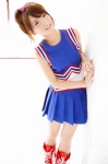 boots cheerleader_uniform pleated_skirt ponytail sato_yukari skirt tank_top rating:Safe score:0 user:nil!