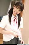 blouse bow costume hata_mizuho miniskirt pleated_skirt school_uniform skirt skirt_lift twintails rating:Safe score:0 user:nil!
