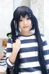 asae_ayato cosplay hair_clips k-on! nakano_azusa tshirt twintails rating:Safe score:0 user:pixymisa