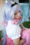 cosplay dress galaktika hairband hoshimiya_kate purple_hair rat_sakura sekai_seifuku:_bouryaku_no_zvezda stuffed_animal rating:Safe score:0 user:nil!