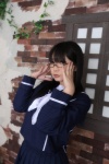 anegasaki_nene chocoball chokotto_pansuto cosplay glasses love_plus pleated_skirt sailor_uniform school_uniform skirt rating:Safe score:0 user:nil!