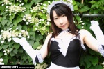apron cosplay dress elbow_gloves gloves hairband kore_ga_watashi_no_goshujin-sama kurauchi_anna maid maid_uniform please_order_love saku rating:Safe score:1 user:nil!