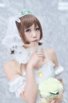 cosplay tagme_character tagme_series tiara wedding_gown yuni_(ii) rating:Safe score:0 user:nil!
