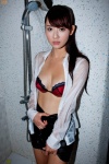bathroom blouse bra cleavage miniskirt open_clothes skirt takigawa_aya wet rating:Safe score:0 user:nil!