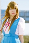 blouse cosplay hair_pods jumper narihara_riku neon_genesis_evangelion red_hair ribbon_tie soryu_asuka_langley rating:Safe score:0 user:pixymisa
