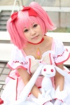 bows choker cosplay dress gloves hairbows kaname_madoka pink_hair plushie puella_magi_madoka_magica ryuuka_(ii) twintails rating:Safe score:0 user:pixymisa