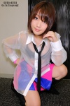 akb48 bikini_top blouse boots cosplay mamo pleated_skirt see-through skirt swimsuit tie rating:Safe score:2 user:nil!
