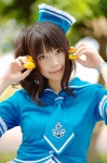 apron cosplay hat kaieda_kae original waitress waitress_uniform rating:Safe score:0 user:nil!