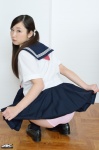 4k-star_279 black_legwear ishikawa_yuumi panties pleated_skirt sailor_uniform school_uniform skirt skirt_lift thighhighs twintails rating:Safe score:0 user:nil!